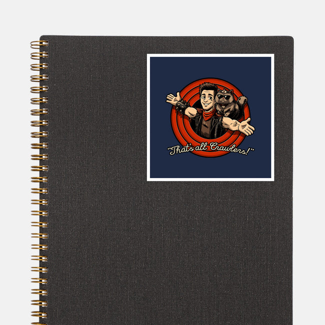 Dungeon Book Vintage Toon-None-Glossy-Sticker-Studio Mootant