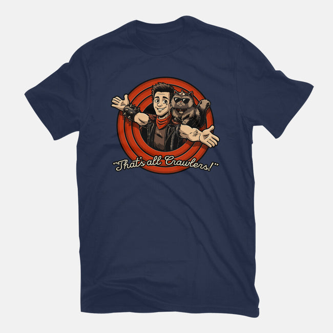 Dungeon Book Vintage Toon-Womens-Fitted-Tee-Studio Mootant