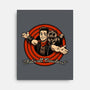 Dungeon Book Vintage Toon-None-Stretched-Canvas-Studio Mootant