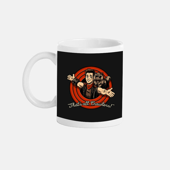 Dungeon Book Vintage Toon-None-Mug-Drinkware-Studio Mootant