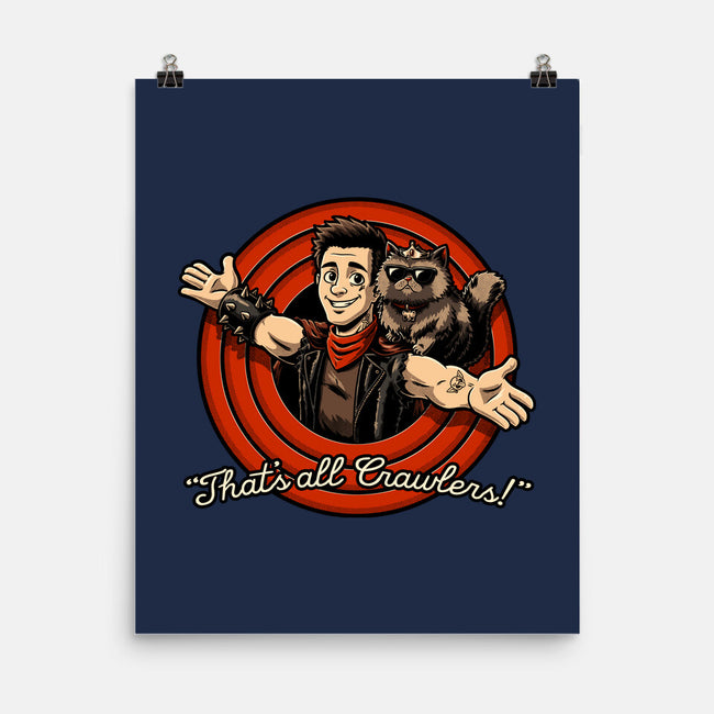 Dungeon Book Vintage Toon-None-Matte-Poster-Studio Mootant