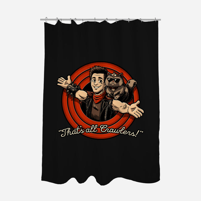 Dungeon Book Vintage Toon-None-Polyester-Shower Curtain-Studio Mootant