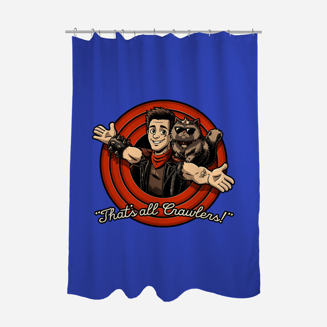 Dungeon Book Vintage Toon-None-Polyester-Shower Curtain-Studio Mootant