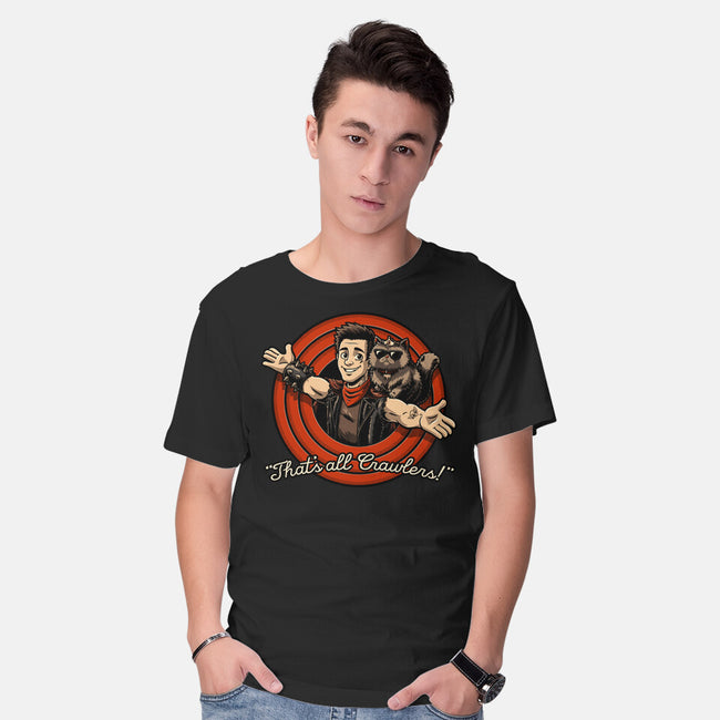 Dungeon Book Vintage Toon-Mens-Basic-Tee-Studio Mootant