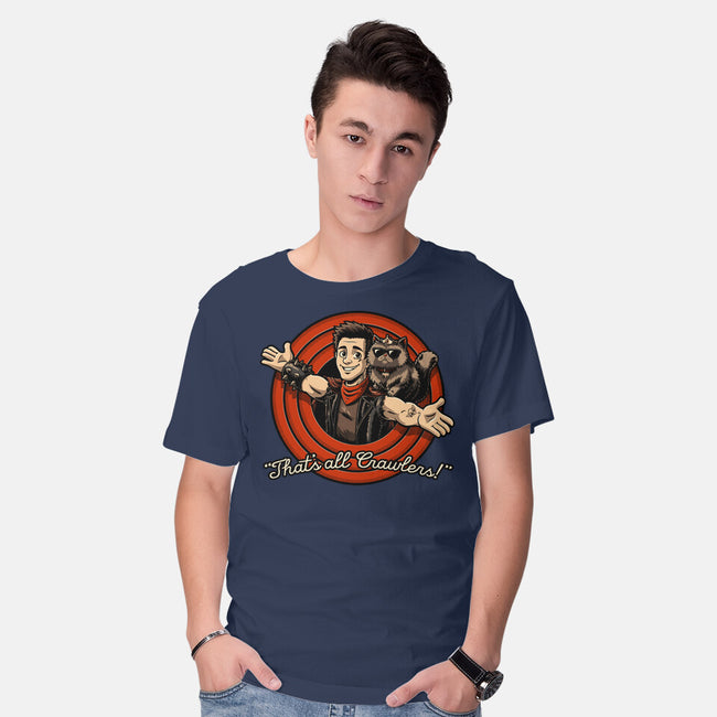 Dungeon Book Vintage Toon-Mens-Basic-Tee-Studio Mootant