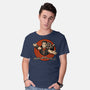 Dungeon Book Vintage Toon-Mens-Basic-Tee-Studio Mootant