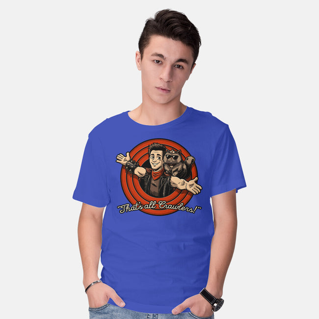 Dungeon Book Vintage Toon-Mens-Basic-Tee-Studio Mootant