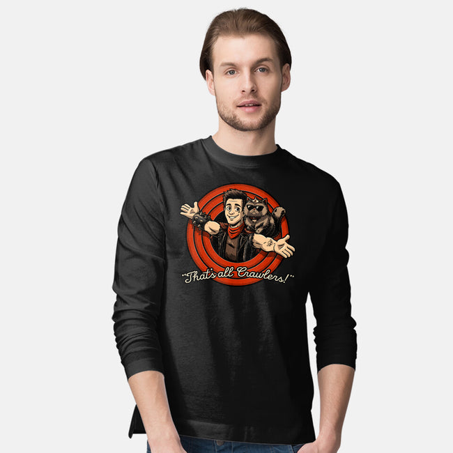 Dungeon Book Vintage Toon-Mens-Long Sleeved-Tee-Studio Mootant