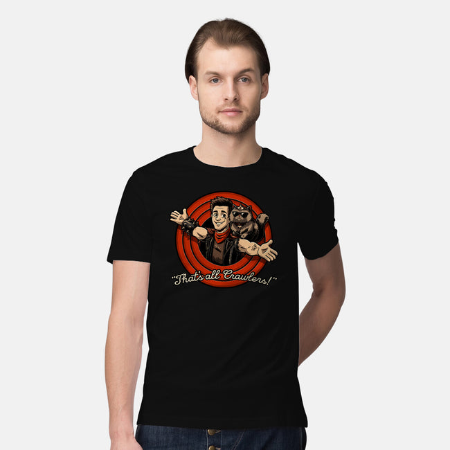 Dungeon Book Vintage Toon-Mens-Premium-Tee-Studio Mootant