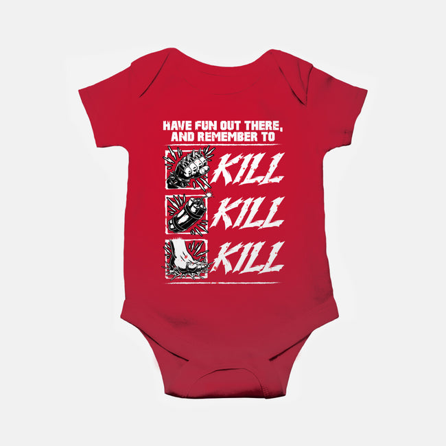 Dungeon Book Kill Quote-Baby-Basic-Onesie-Studio Mootant