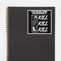 Dungeon Book Kill Quote-None-Glossy-Sticker-Studio Mootant