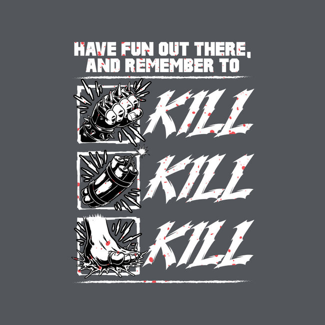 Dungeon Book Kill Quote-Mens-Long Sleeved-Tee-Studio Mootant