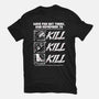 Dungeon Book Kill Quote-Unisex-Basic-Tee-Studio Mootant