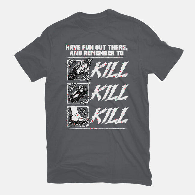 Dungeon Book Kill Quote-Unisex-Basic-Tee-Studio Mootant