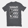 Dungeon Book Kill Quote-Mens-Basic-Tee-Studio Mootant