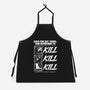 Dungeon Book Kill Quote-Unisex-Kitchen-Apron-Studio Mootant