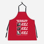 Dungeon Book Kill Quote-Unisex-Kitchen-Apron-Studio Mootant