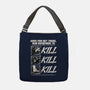 Dungeon Book Kill Quote-None-Adjustable Tote-Bag-Studio Mootant