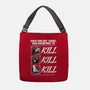 Dungeon Book Kill Quote-None-Adjustable Tote-Bag-Studio Mootant