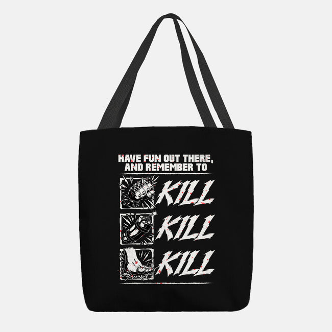 Dungeon Book Kill Quote-None-Basic Tote-Bag-Studio Mootant