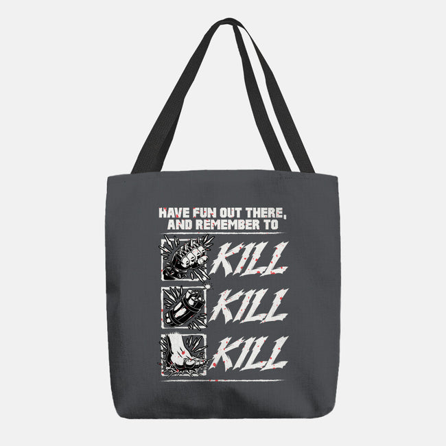Dungeon Book Kill Quote-None-Basic Tote-Bag-Studio Mootant
