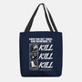 Dungeon Book Kill Quote-None-Basic Tote-Bag-Studio Mootant