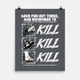 Dungeon Book Kill Quote-None-Matte-Poster-Studio Mootant