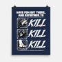 Dungeon Book Kill Quote-None-Matte-Poster-Studio Mootant