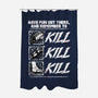 Dungeon Book Kill Quote-None-Polyester-Shower Curtain-Studio Mootant
