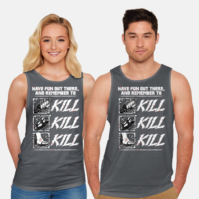 Dungeon Book Kill Quote-Unisex-Basic-Tank-Studio Mootant