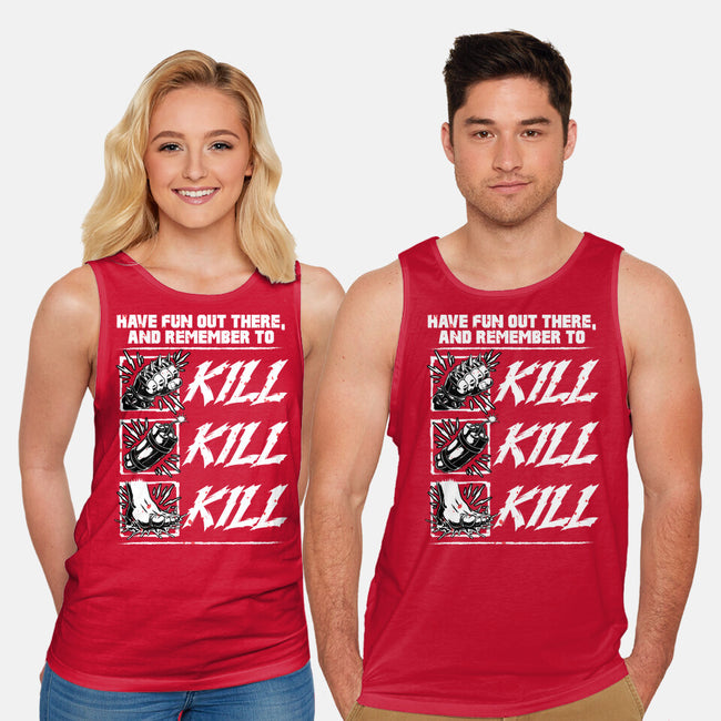 Dungeon Book Kill Quote-Unisex-Basic-Tank-Studio Mootant