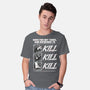 Dungeon Book Kill Quote-Mens-Basic-Tee-Studio Mootant