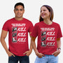Dungeon Book Kill Quote-Unisex-Basic-Tee-Studio Mootant