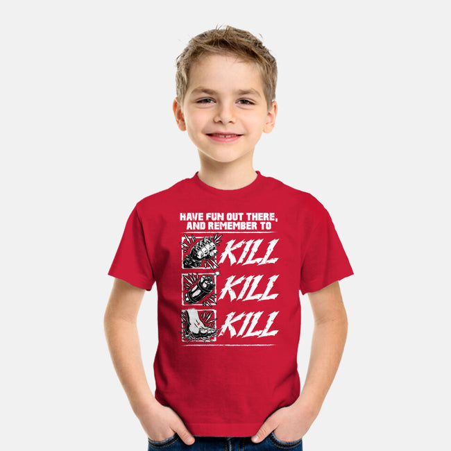 Dungeon Book Kill Quote-Youth-Basic-Tee-Studio Mootant