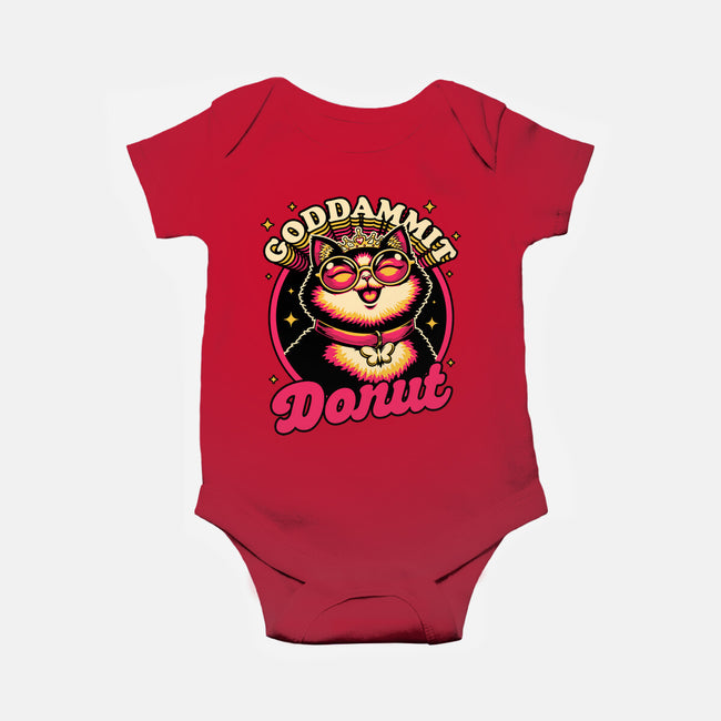 Dungeon Cat Princess Quote-Baby-Basic-Onesie-Studio Mootant