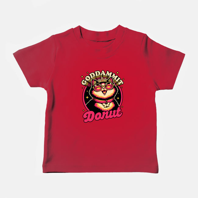 Dungeon Cat Princess Quote-Baby-Basic-Tee-Studio Mootant