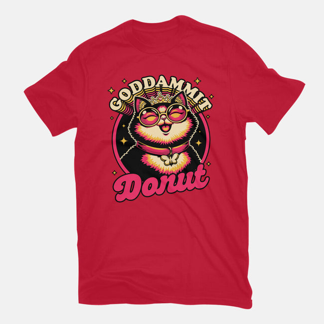 Dungeon Cat Princess Quote-Womens-Fitted-Tee-Studio Mootant