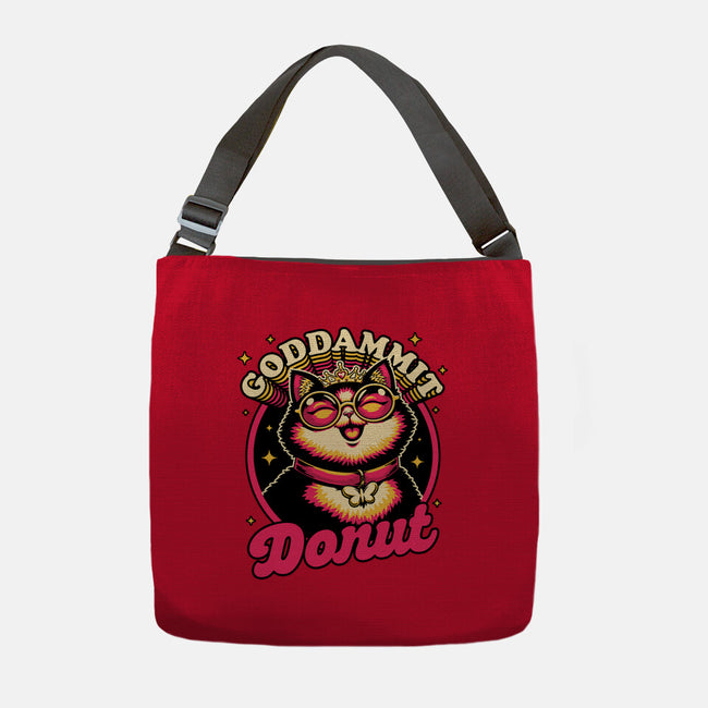 Dungeon Cat Princess Quote-None-Adjustable Tote-Bag-Studio Mootant