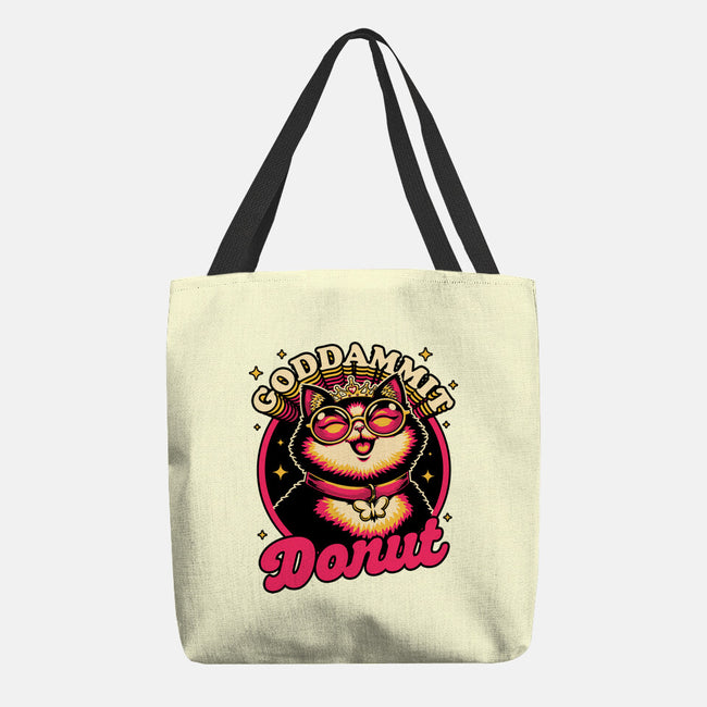 Dungeon Cat Princess Quote-None-Basic Tote-Bag-Studio Mootant