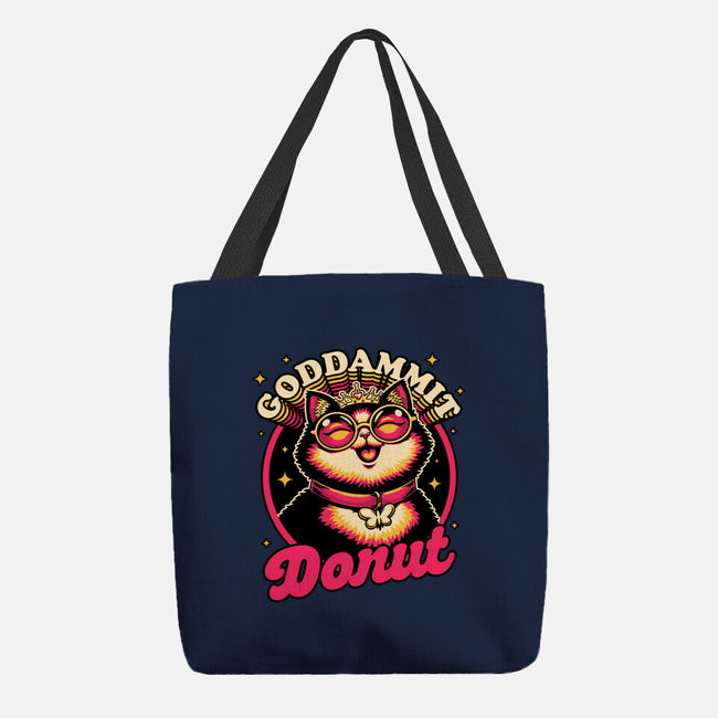 Dungeon Cat Princess Quote-None-Basic Tote-Bag-Studio Mootant