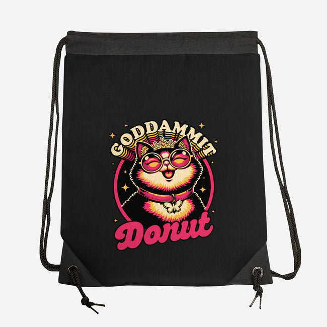 Dungeon Cat Princess Quote-None-Drawstring-Bag-Studio Mootant