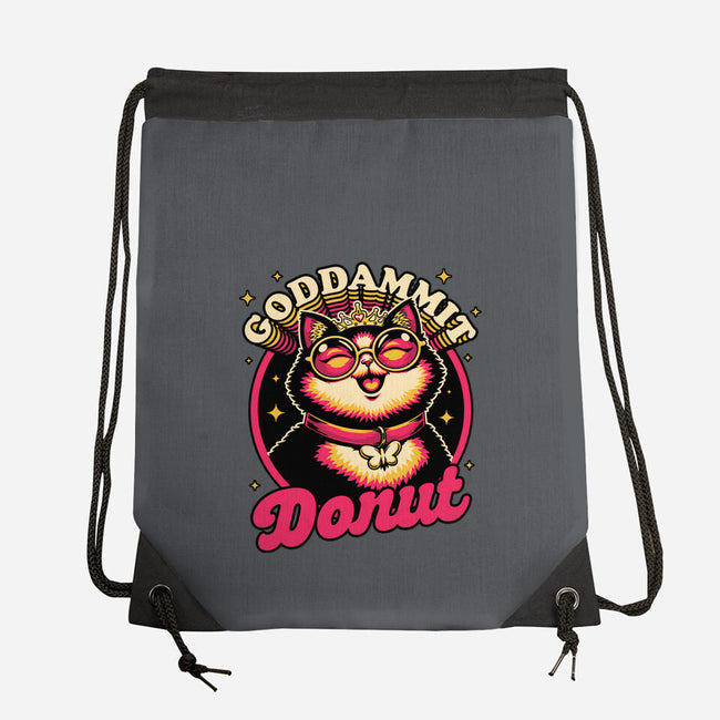 Dungeon Cat Princess Quote-None-Drawstring-Bag-Studio Mootant
