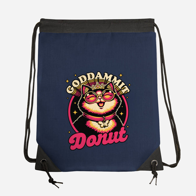Dungeon Cat Princess Quote-None-Drawstring-Bag-Studio Mootant