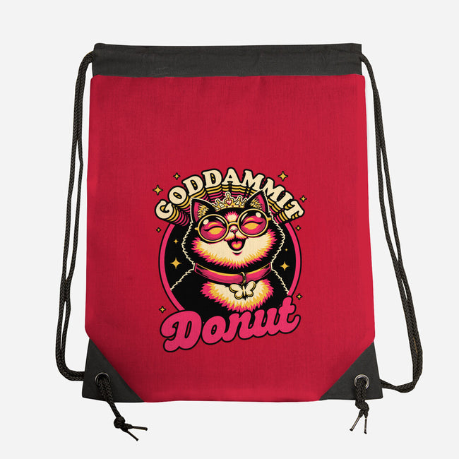 Dungeon Cat Princess Quote-None-Drawstring-Bag-Studio Mootant
