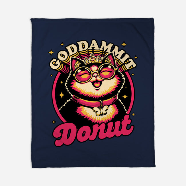 Dungeon Cat Princess Quote-None-Fleece-Blanket-Studio Mootant