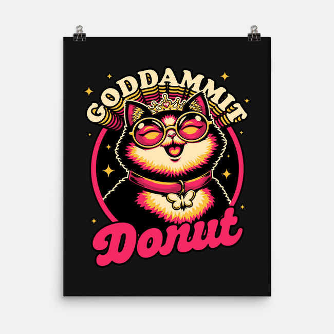 Dungeon Cat Princess Quote-None-Matte-Poster-Studio Mootant