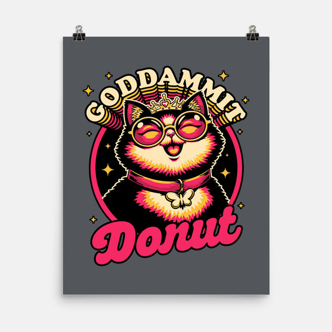 Dungeon Cat Princess Quote-None-Matte-Poster-Studio Mootant
