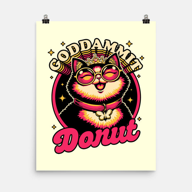 Dungeon Cat Princess Quote-None-Matte-Poster-Studio Mootant
