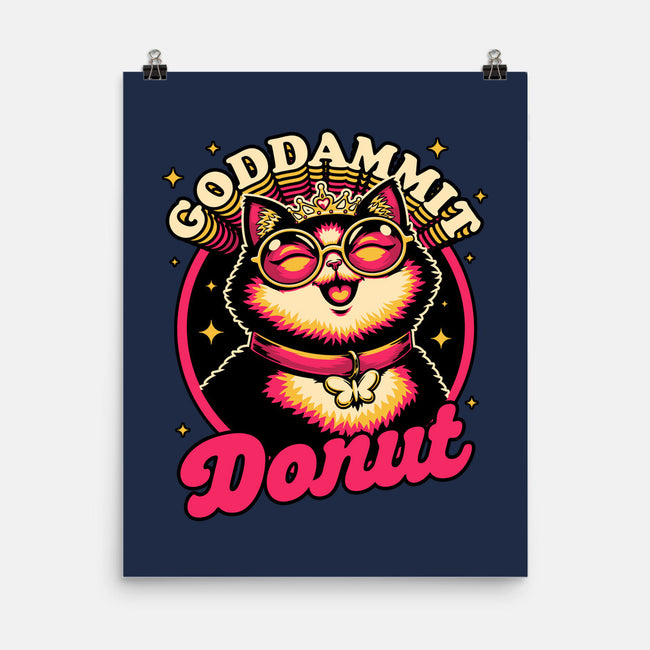 Dungeon Cat Princess Quote-None-Matte-Poster-Studio Mootant