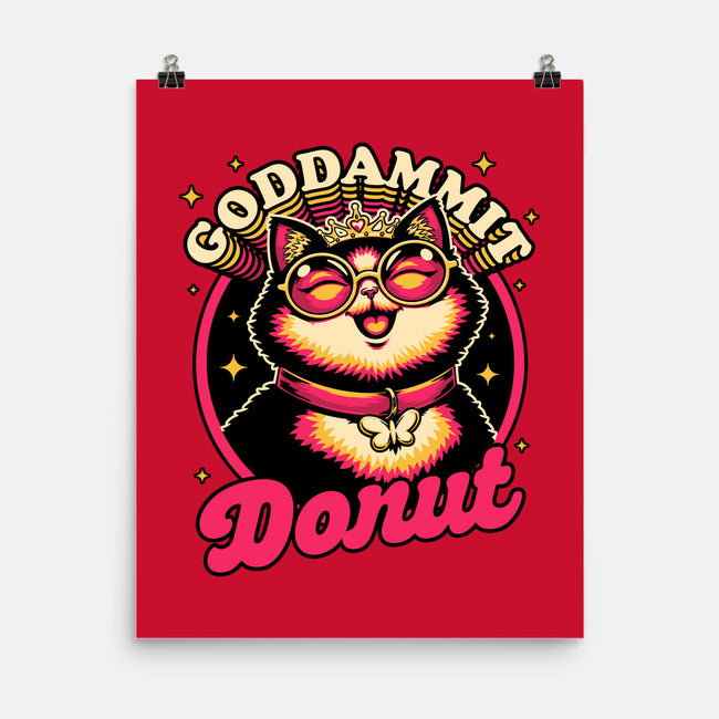 Dungeon Cat Princess Quote-None-Matte-Poster-Studio Mootant